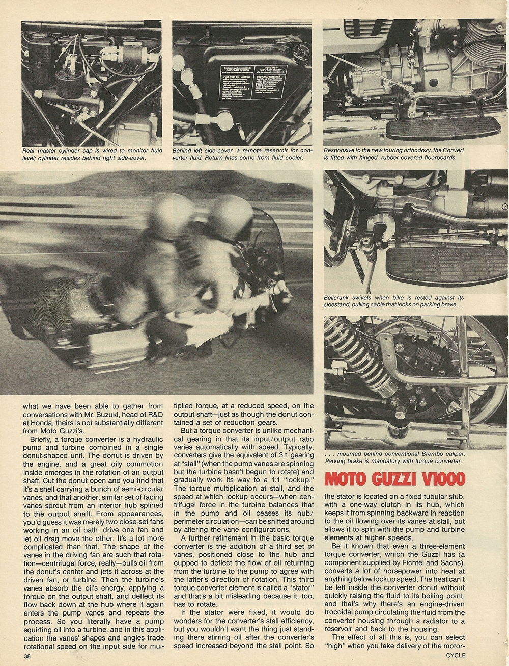1976 Μoto Guzzi V1000 Convert