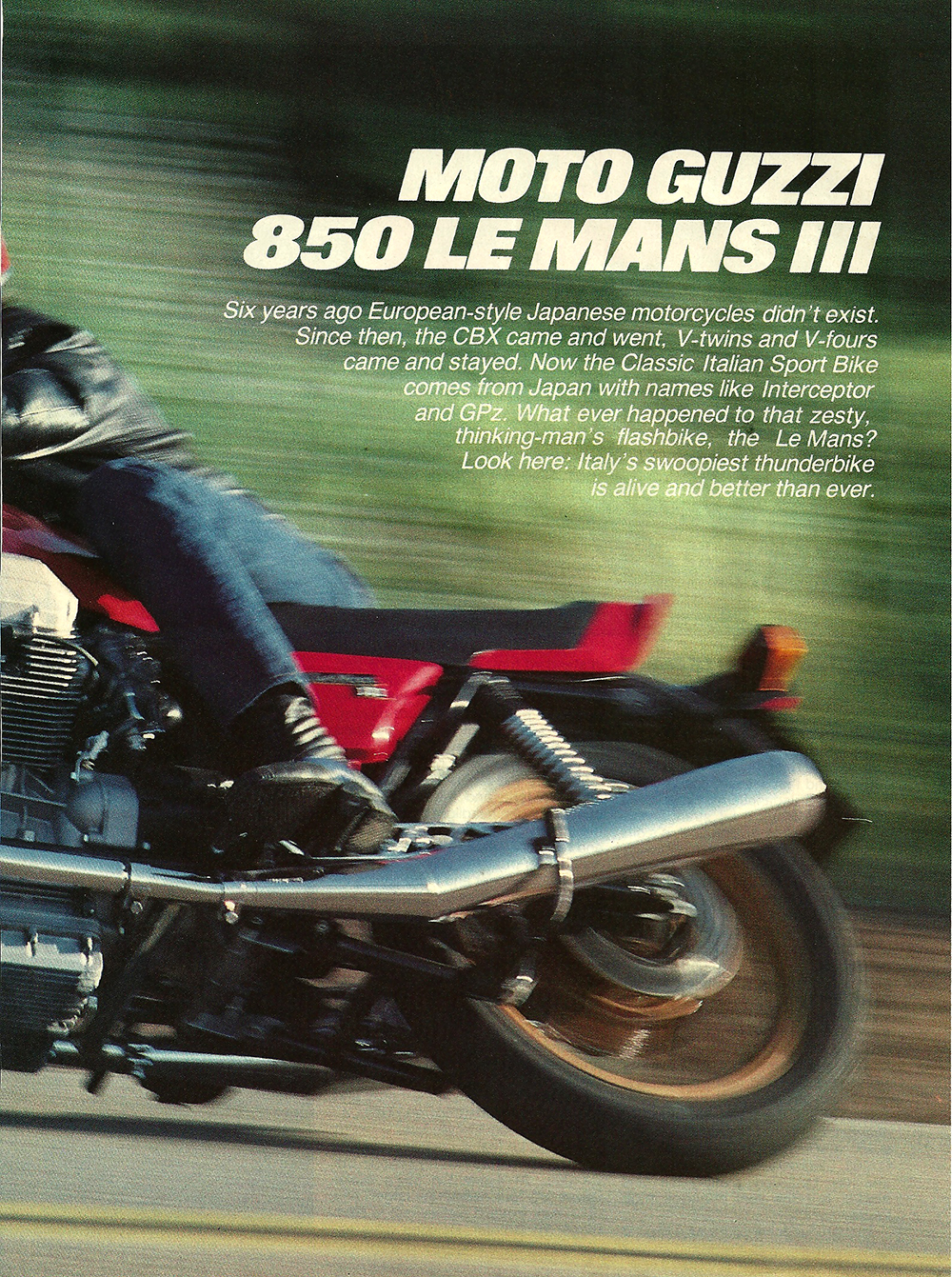 1983 Μoto Guzzi Lemans III
