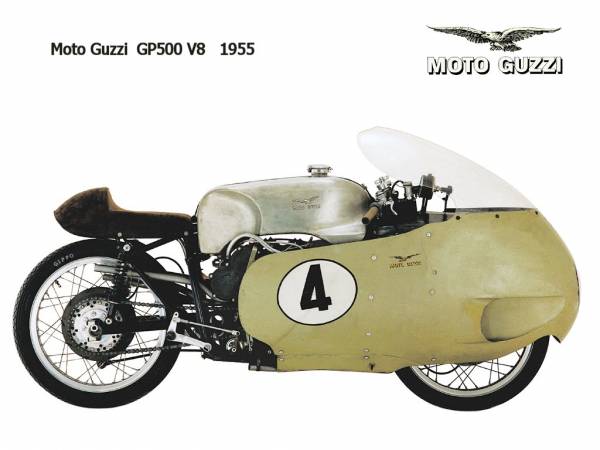 957 MotoGuzzi GP500 V8 1955